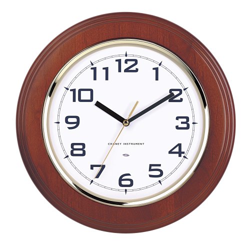 Buy Chaney Instruments Solid Wood 12Inch Wall Clock with Set &