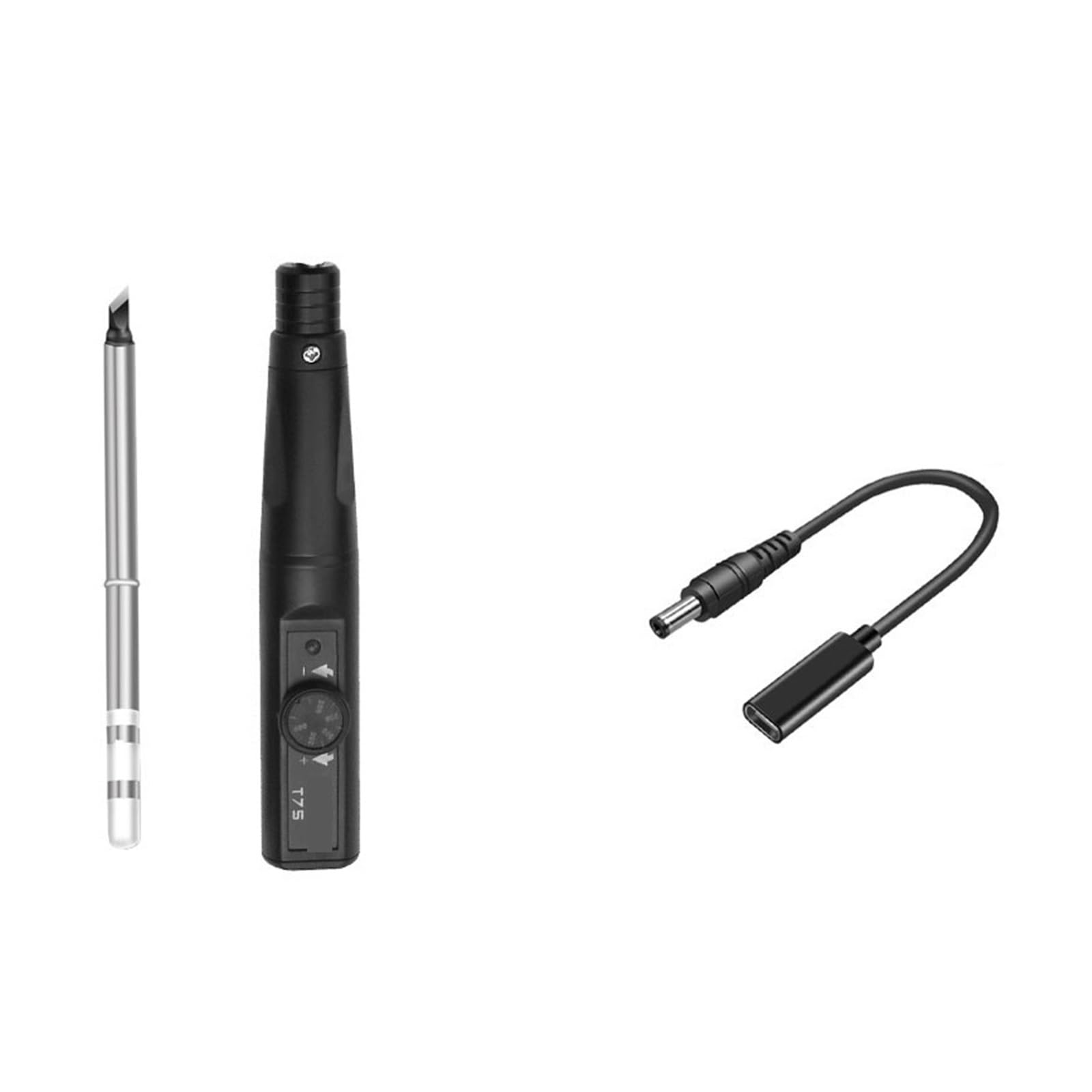 Kit De Soldador Eléctrico T75 96 W, Herramienta Reparación, Estación Soldadura, Lápiz Calor, Puntas Portátiles Inteligentes Calentamiento Preciso(T75 and K65 kit)