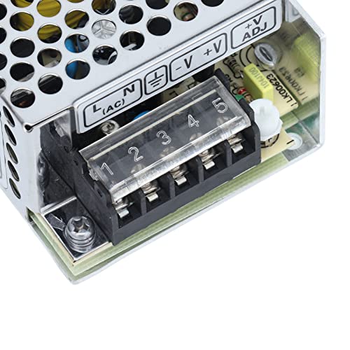 Image of 35W Aluminum Alloy LED Driver Switching Power Supply Transformer 100-240VAC Energy Efficient Compact Design (MS-35-5)