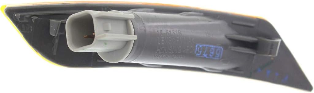 For Cadillac ATS Turn Signal/Side Marker Light Assembly 2013 2014 Passenger Side Bulbs Included GM2551199 | 22941174