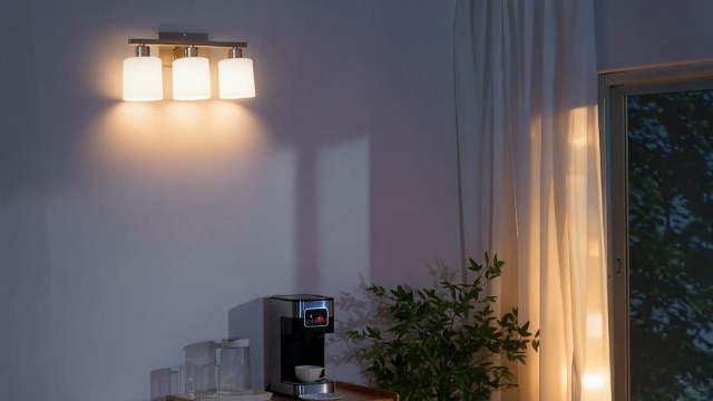 Dekang Bathroom Light Fixtures Over Mirror Brushed Nickel