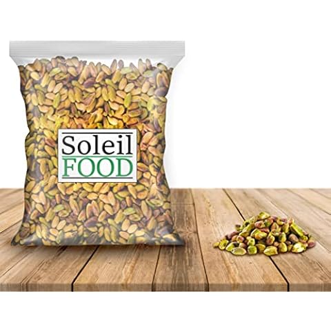Soleilfood Pistazien ungesalzen geschält ohne Schale 0,5 kg Pistazienkerne feinste Qualität Gentechnikfrei Cover