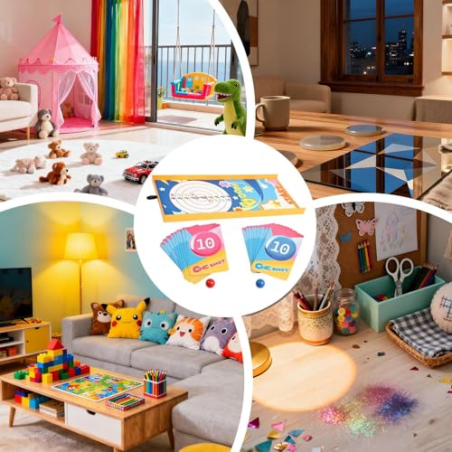 Juegos de mesa para niños de madera con función de coordinación mano-ojo 5
