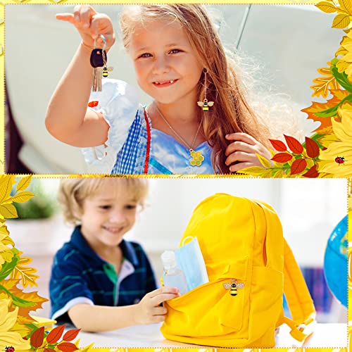 Kingdder 200 Pcs Bee Jewelry Enamel Bee Charms Honeybee Rhinestone Pendants For Jewelry Making Craft Embellishments Alloy Diy Gift Earrings Necklaces Bracelet Party Decor (Bee And Honeycomb) #TOP4