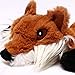 Sesyomr No Stuffing Dog Toys with Squeakers, Durable Stuffingless Plush Squeaky Dog Chew Toy Set,Crinkle Dog Toy for Medium and Large Dogs, 5 Pack（Squirrel Raccoon Fox Skunk and Penguin）, 24Inch