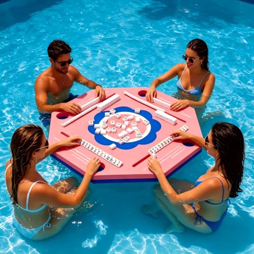 Mesa Flotante de Mahjong para Piscina 32 Pulgadas miniatura 1