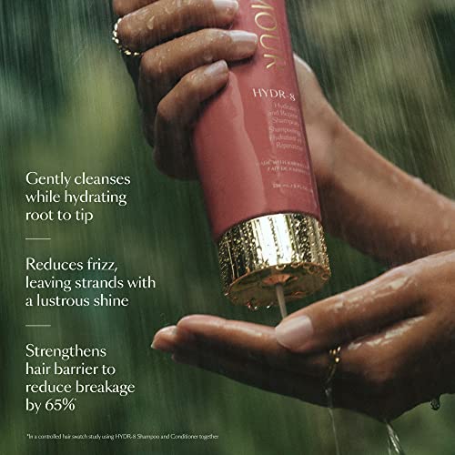 Vegamour Hydr-8 Hydrate And Repair Shampoo - Hydrating Shampoo With Glycerin, Ceramides & Biotin, Natural Shampoo For Dry Hair #TOP2