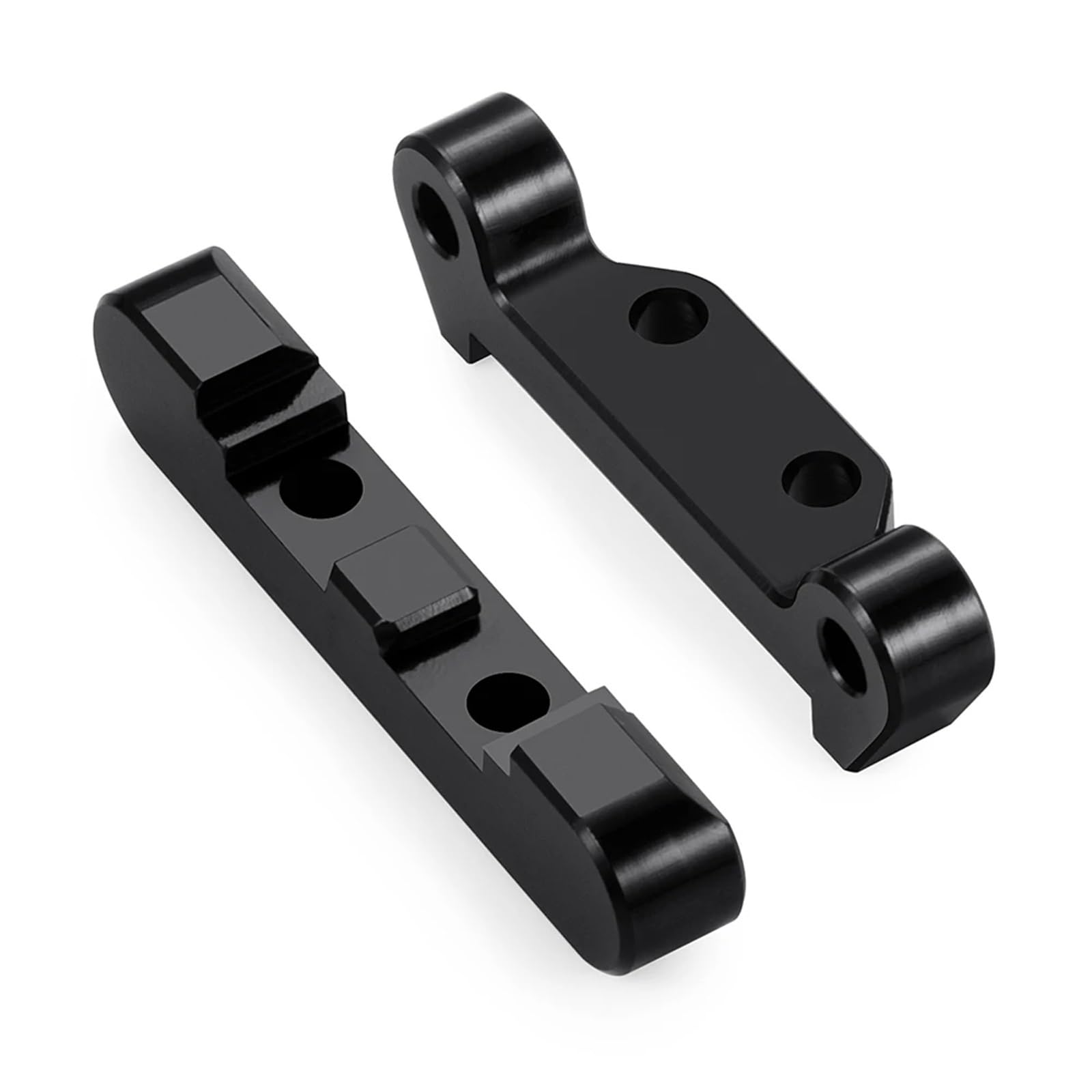 RC Coches Repuestos para Mini-B 2Wd 1/16 RC para Buggy Camión Modelo Piezas Mejora Aleación Aluminio Conjunto Bloque Pivote Trasero Montaje Brazo