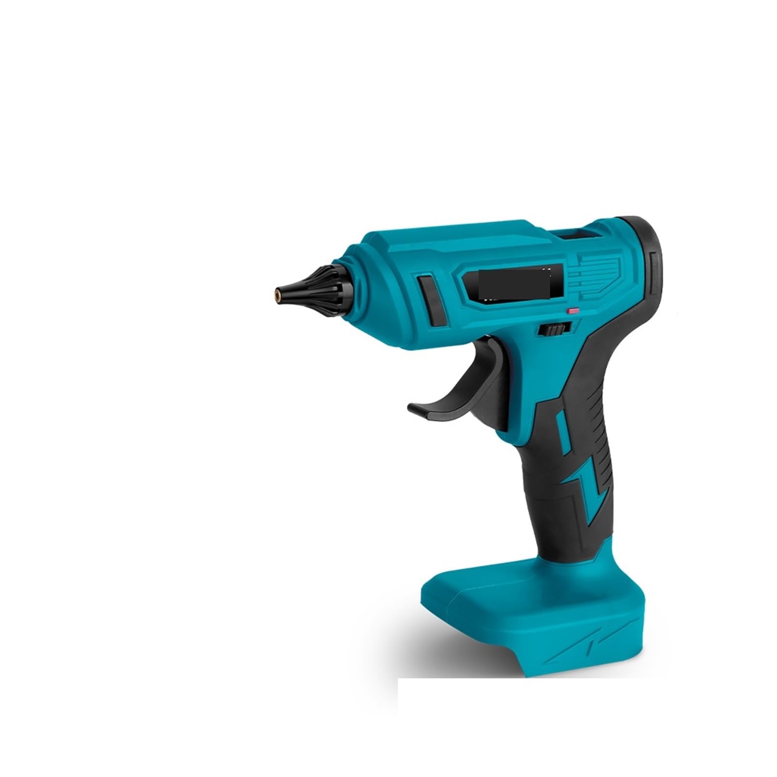 Pistola de pegamento caliente Pistola de pegamento eléctrica de fusión en caliente de 100W, pistola de pegamento inalámbrica eficiente for reparación de bricolaje en el hogar con 10 Uds. De pegamento