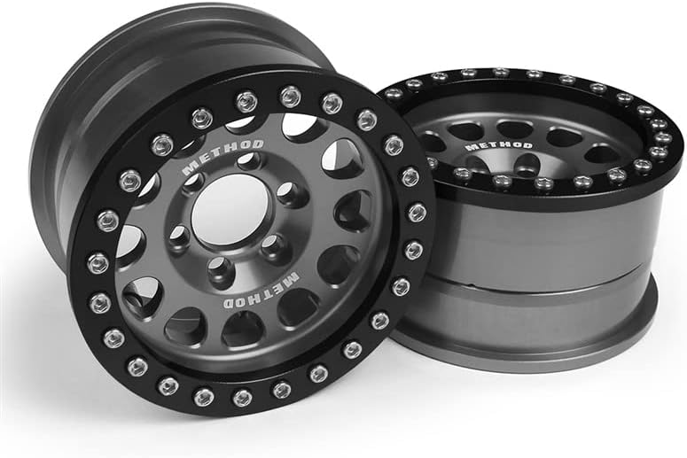 Vanquish Products Method 1.9 Race Wheel 105 Grey/Black Anodized VPS07912 Electric Car/Truck Option Parts
