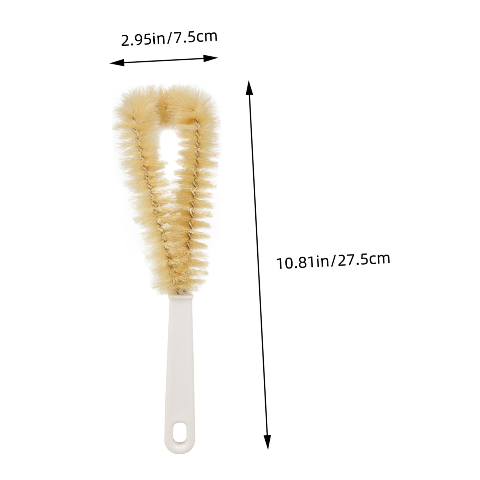 KOMBIUDA Cleaning Brush Bottle Cleaning Scrub Brush Reusable Cup Brush Scrub for Cleaning Household Cleaning Brush for Cup Cleaning Cup Scrubber Brush Cleaning Tool Stainless Steel
