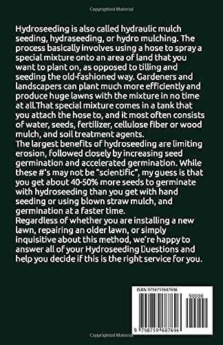The New 2022 Hydroseeding Guide Book: How To Take Care Of Hydroseeding Grass