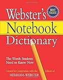 Merriam-Webster Notebook Dictionary, Three Hole Punched, Paperback, 80 Pages (MERFSP0566)