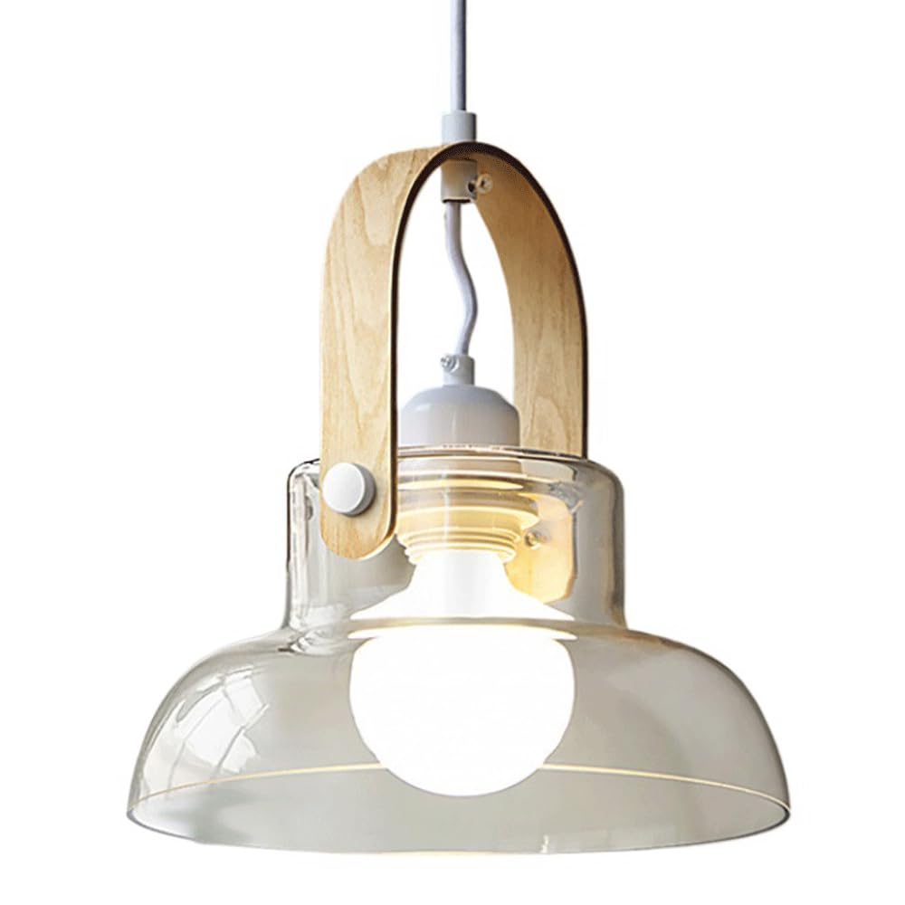 Luminaires de plafond en verre artistique et métal noir E27