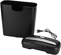 Vista 3 de Papel cortado en tiras de 6 hojas, trituradoras de oficina para el hogar, máquina de papel comercial de microcorte, tarjeta de crédito portátil