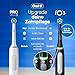 Oral-B PRO 3 3000 Elektrische Zahnbürste — Electric Toothbrush Inkl. 2 CrossAction Aufsteckbürsten mit 3 Putzmodi und visueller 360° Andruckkontrolle für Zahnpflege, Zahnbürste Elektrisch — Schwarz