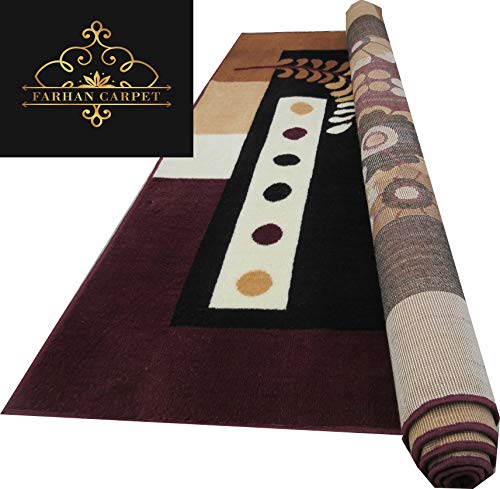 Image of Polypropylene & Acrylic Wool Carpet (Multicolor, 5 X 7 Feet, Pack of 1), Large Rectangle