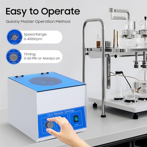 Electric-Lab-Centrifuge-110V-Mini-Benchtop-Centrifuge-Machine-6x50-ml-with-0-60-min-Timing-Function-and-Adjustable-0-4000-rmin-Speed