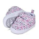 Baby-Krabbelschuh Sterntaler Baby-Schuhe für Mädchen, Klettverschluss, Rutschfeste Sohle, Farbe: Rosa, Größe: 19/20, Art.Nr.: 2302110.0