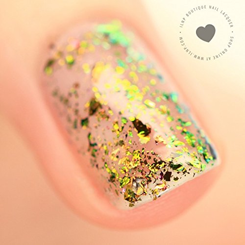 Image of ILNP Brilliance - Pale Gold, Pinkish Bronze, Light Green Ultra Chrome Color Shifting Flakie Nail Polish
