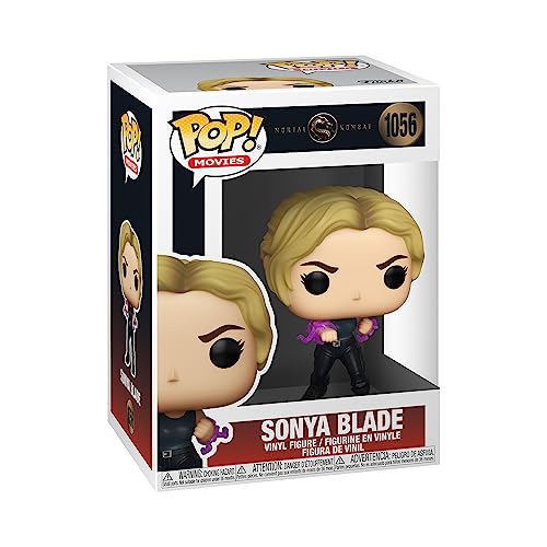 Funko Pop Movies: Mortal Kombat - Sonya Blade Vinyl Figure, Multicolor, Standard