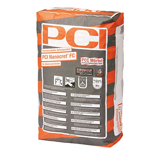 PCI Nanocret FC 1-10mm 25kg Grau, Wasserfest, Hochviskos, Pulver, Beton, Adhäsiv