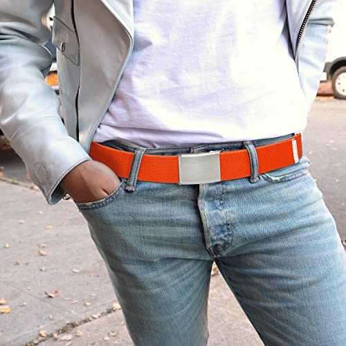Image of Falari Canvas Web Belt Fully Adjustable Cut to Fit Golf Belt Flip Top Buckle