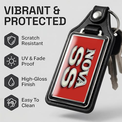 Image of Brotherhood Car Key Chain for Nova - Classic Models Keychain for Men and Women Gift Key Ring