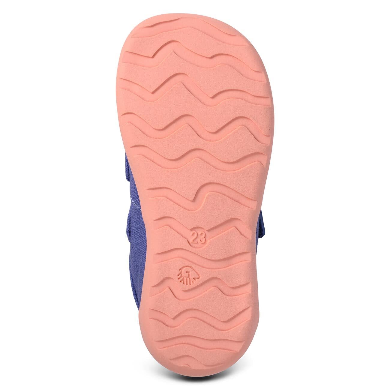 Giesswein Kids Barefoot - Atmungsaktive Barfußschuhe für Kinder | Breite Zehenbox & praktischer Klettverschluss – flexible Schuhe aus Baumwoll-Canvas mit natürlichem Laufgefühl