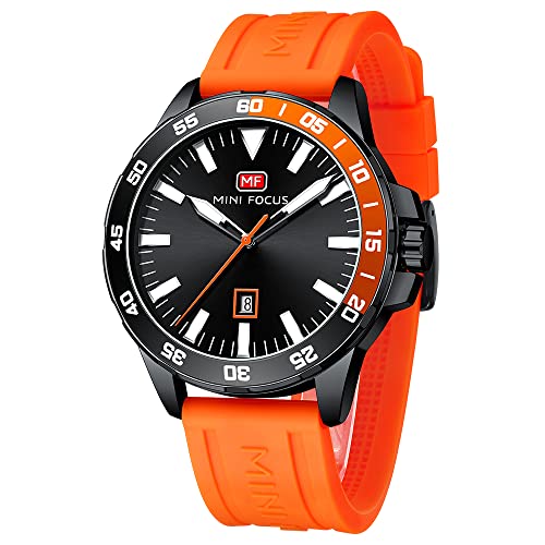 Image of AIMES Mens Watches Chronograph Waterproof Sport Military Watch for Men Analog Quartz Movement Stylish Wrist Watch Elegant Gift Watch for Men