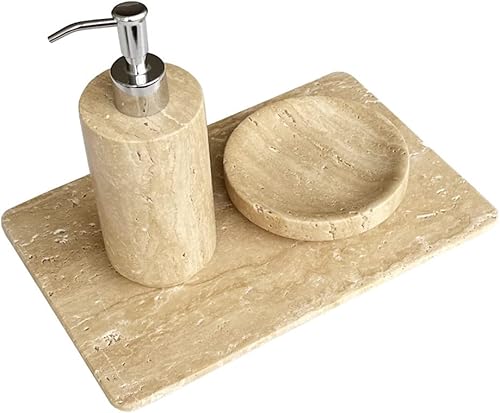 Miniatura 2 de StonePlus Bandeja de mármol natural, bandeja de queso pastelero, plato de café de postre, losa de mármol para encimeras (blanco Volakas)