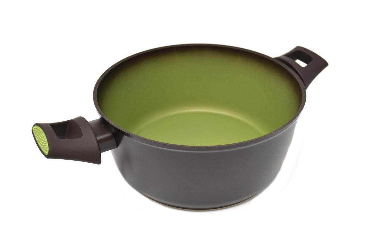 Casseruola Amercook Avocado con coperchio, 28 cm