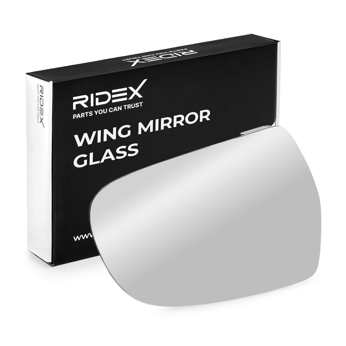 RIDEX 1914M0182 Cristal de espejo retrovisor exterior Derecha Compatible con AUDI A4 B8 Avant 8K5