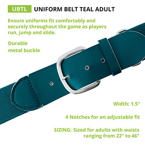 Image of Champion Sports Baseball & Softball Belt - Stretch Fit Uniform Belt for Youth & Adult Players, Multiple Colors