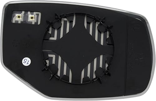 Miniatura 3 de Reemplazo de cristal para espejo lateral del conductor compatible con Honda Accord 2013-2016, Accord Hybrid 2014-2017, espejo retrovisor izquierdo