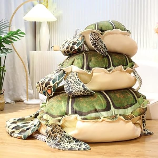 Gift Voor Jonge Geitjes Volwassenen Draagbaar Schildpad Shell Kussens Gewogen Opgevuld Dier Kostuum Pluche Speelgoed
