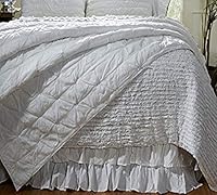 Algopix Similar Product 3 - Be-You-tiful Home Ash Twin Quilt, White