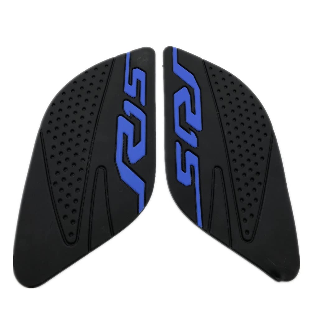 Autocollant réservoir YZF R15 évite les glissements des genoux bleu