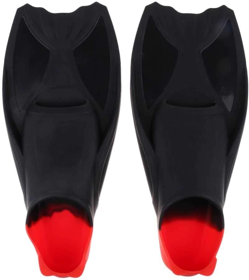 Flexible Premium Silicone Short Swim Fins for Training Snorkeling and Snorkeling Swim Training Fins