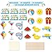 Bessmoso Splish Splash Party Decorations 24 PCS Beach Centerpiece Sticks Table Toppers Birthday Decor Beach Balls Party Favors Hawaiian Summer Pool Party Supplies Beach Party Decorations