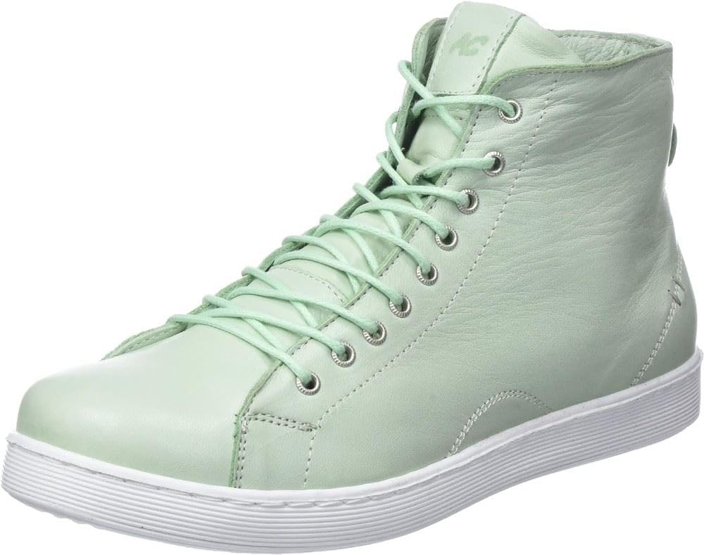 Andrea Conti Women's Damen Sneaker, Pastel Green, 5 UK