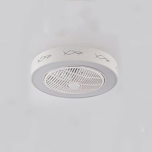 Miniatura 6 de YUEGOO Ventiladores De Techo con Lámparas, Ventilador De Techo con Luz, Lámpara Colgante De Control Remoto Lámpara De Colgante De Metal Moderno En