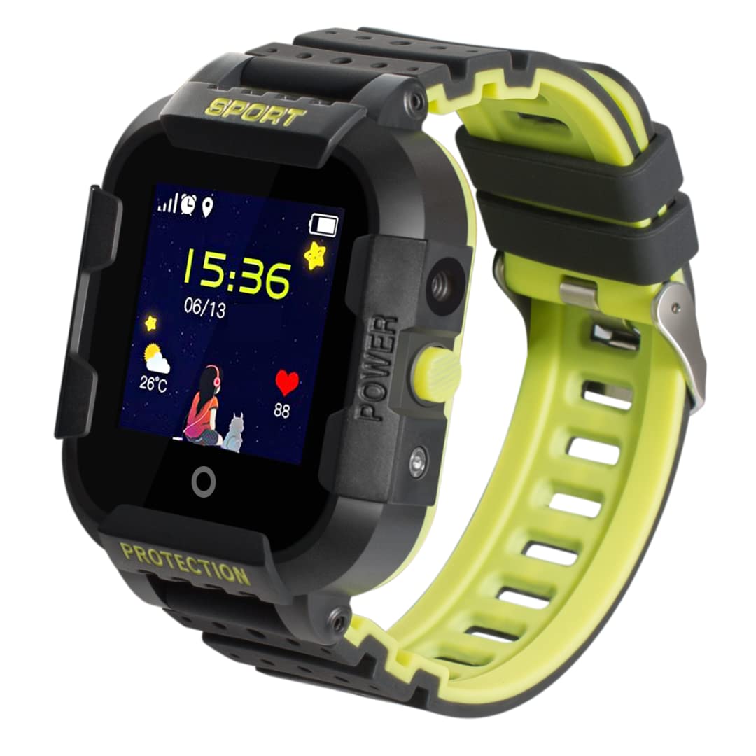 Colorful and Kid-Friendly Smartwatch Interface

