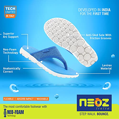 Image of Neoz Ultra Soft Women's Slippers with Cushion FootBed for Adult | Comfortable & Light Weight| Stylish & Anti-Skid| Waterproof & Everyday Flip Flops for Ladies /Girls