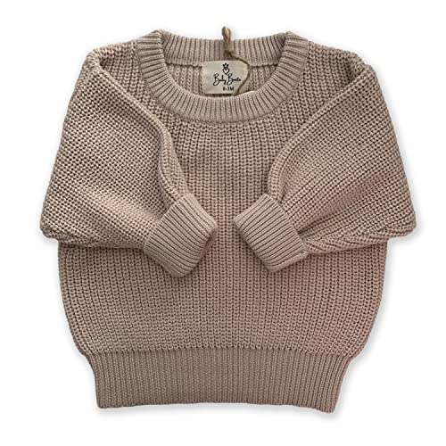 Strick Pullover aus 100% Baumwolle, Babypulli für Baby Mädchen und Baby...