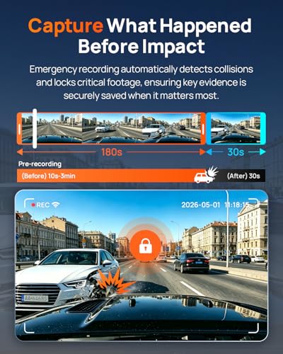 Image of 70mai A810 Lite Front and Rear Dash Cam