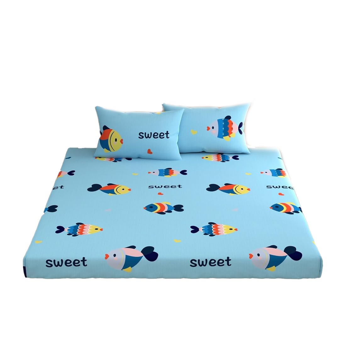 PrettyKrafts Cotton Car Truck Bedding - Soft Kids Sheets -8 PrettyKrafts Cotton Car Truck Bedding - Soft Kids Sheets -8