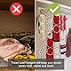 iplusmile 28 Schal-aufhänger-Rack Eisen-schalhalter Schrank-gürtel-Organizer Schal-Halterung für Die Aufbewahrung Zu Hause