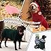 AOFITEE Hundepullover für Große Hunde, Warmer Weihnachts Hundepullover XXL Hunde Pullover, Rollkragen Winter Grün Strickpullover Hundepulli GroBe Hund Christmas Sweater, Pullover für Labrador