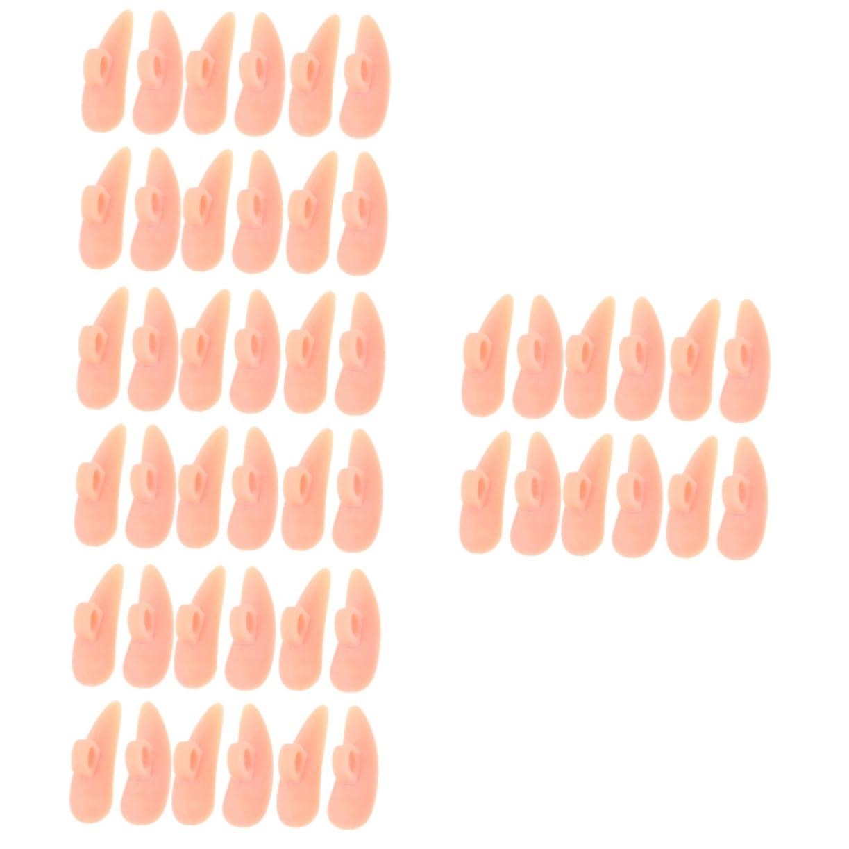 TOVINANNA 4 Sets 12pcs Splint Correct Straightener for Separator Pad Overlapping Flexible Divider